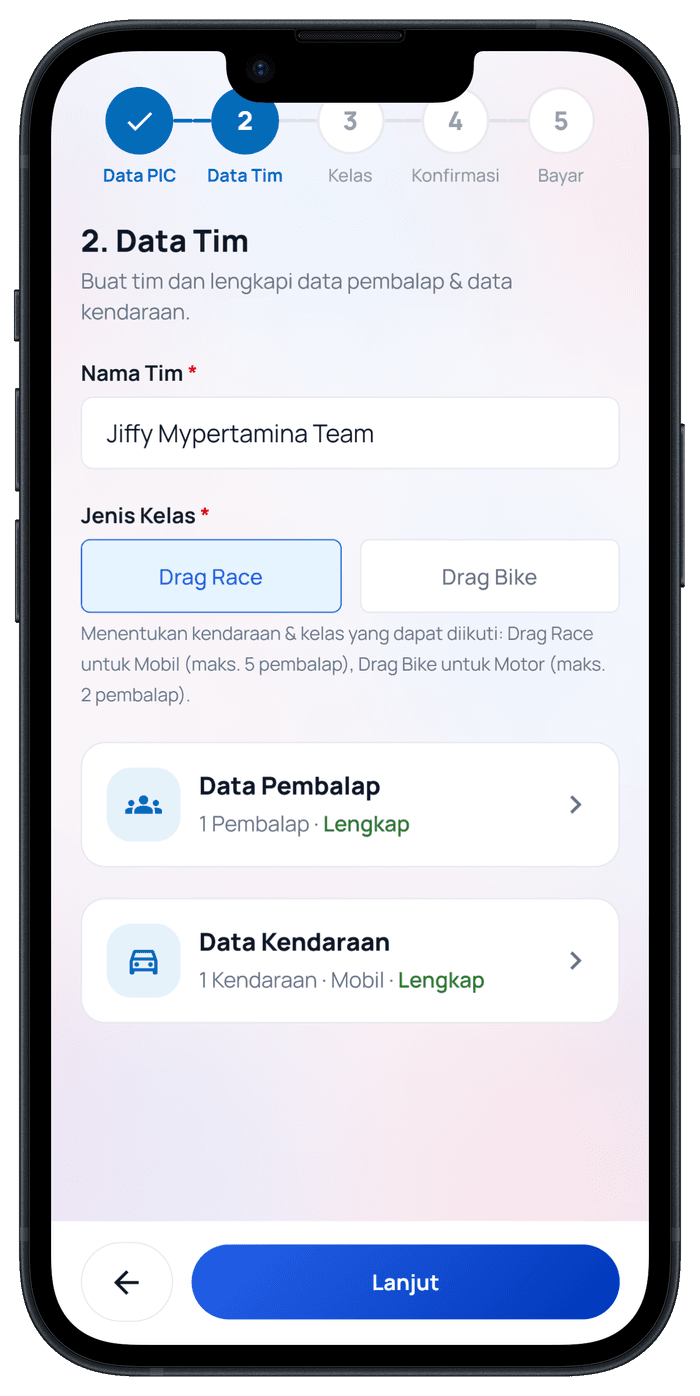 Langkah 4: Lengkapi Data